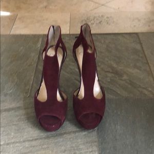 Sexy Jessica Simpson platform heel Carideo size 10